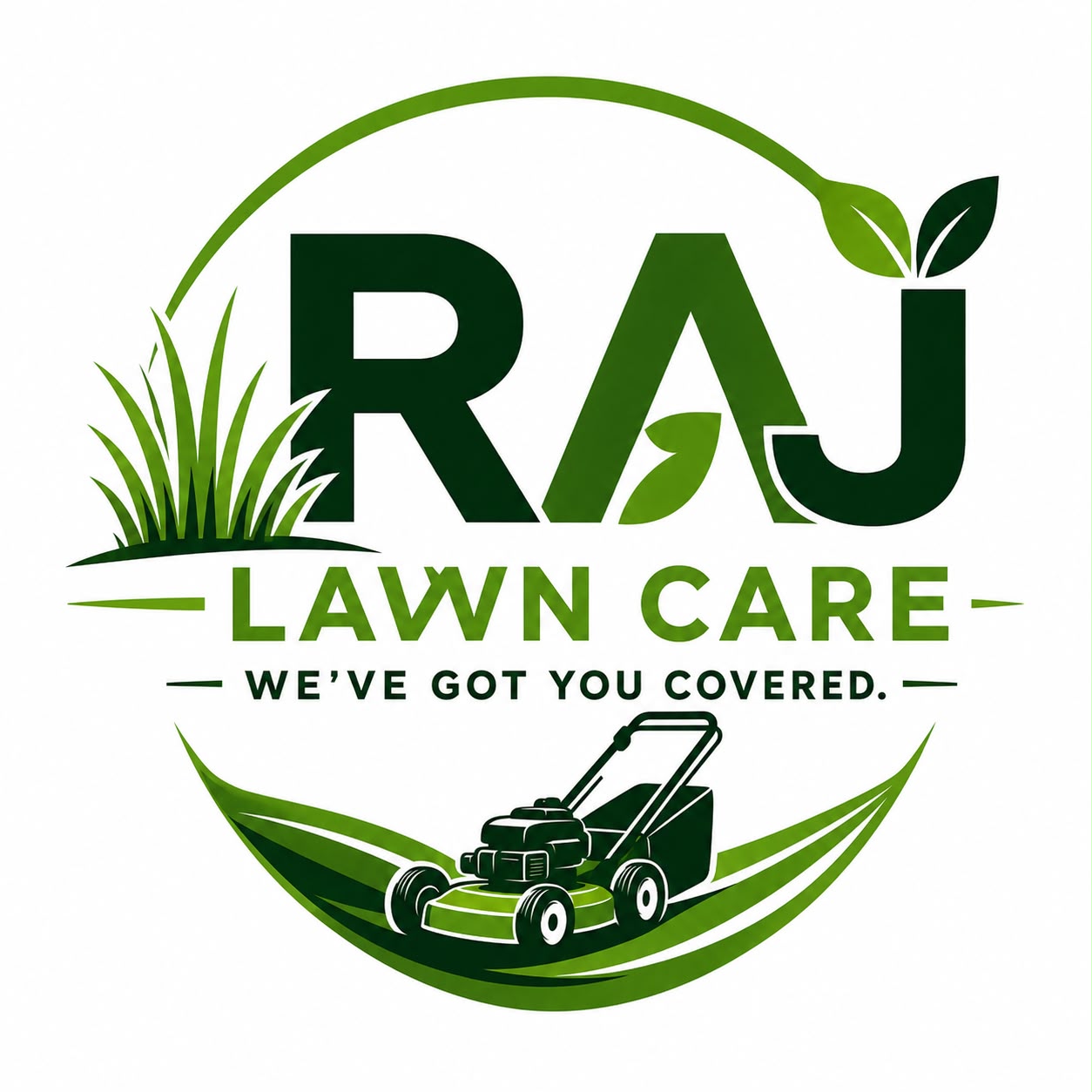 The RAJ Lawn Care team